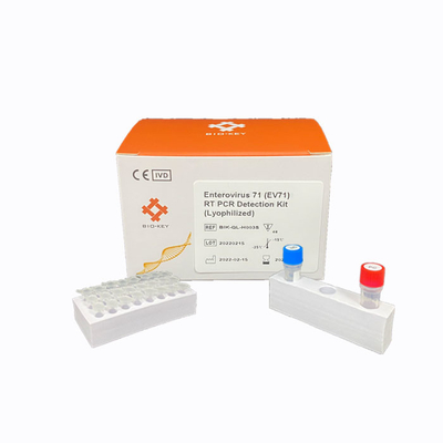 Enterovirus EV71 রিয়েল টাইম PCR ডায়াগনস্টিক RT-PCR ডিটেকশন কিট লাইওফিলাইজড