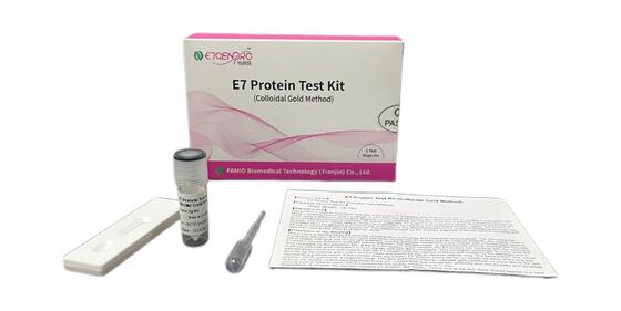 সার্ভিকাল ক্যান্সার স্ক্রিনিংয়ের জন্য HPV E7 অনকোপ্রোটিন টেস্ট কিট, ১৫ মিনিটে ফলাফল, স্ব-নমুনা এবং সরাসরি ক্যান্সার কোষের প্রোটিন সনাক্তকরণ